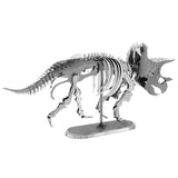 Metal Earth Triceratops Skeleton, 2 sheets