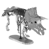 Metal Earth Triceratops Skeleton, 2 sheets