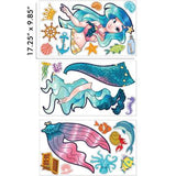 Mermaid Interactive Wall Decal with AR
