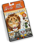 Melissa and Doug Make-a-Face Safari Reusable Sticker Pad