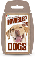 Top Trumps Card Game - Lovable Dogs Theme