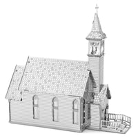 Metal Earth Old Country Church, 2 Sheets