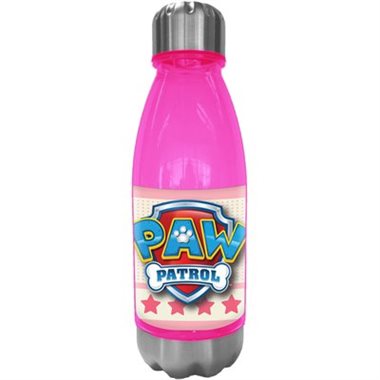 Paw Patrol Water Bottle - Pink