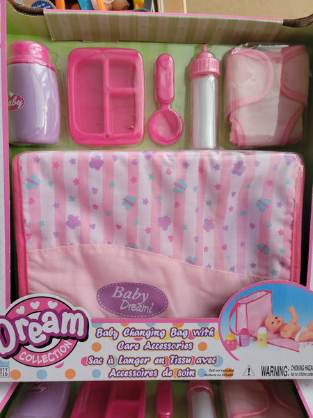 Dream Collection Baby Changing Bag with Accessories.