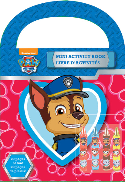 Paw Patrol Mini Activity Book blue