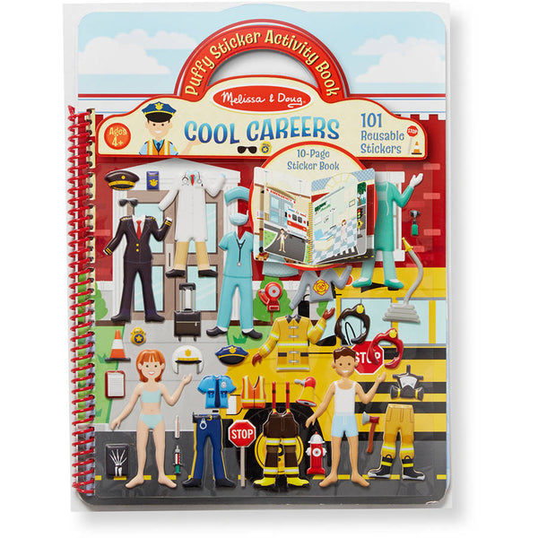 Puffy Sticker Activity Book - Cool Careers