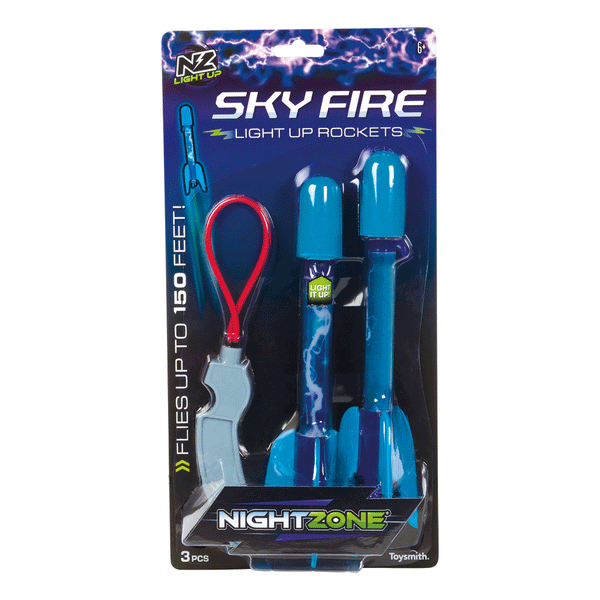 Nightzone Sky Fire: Light Up Rockets