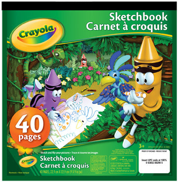 Crayola: Sketchbook, 40 Pages