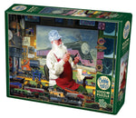 1000pc Cobble Hill Puzzle Santa's Hobby