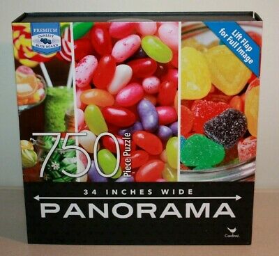 750pc Panorama - Candy - Premium Blue Board Puzzle