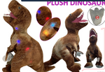 Light Up Plush Dinosaur