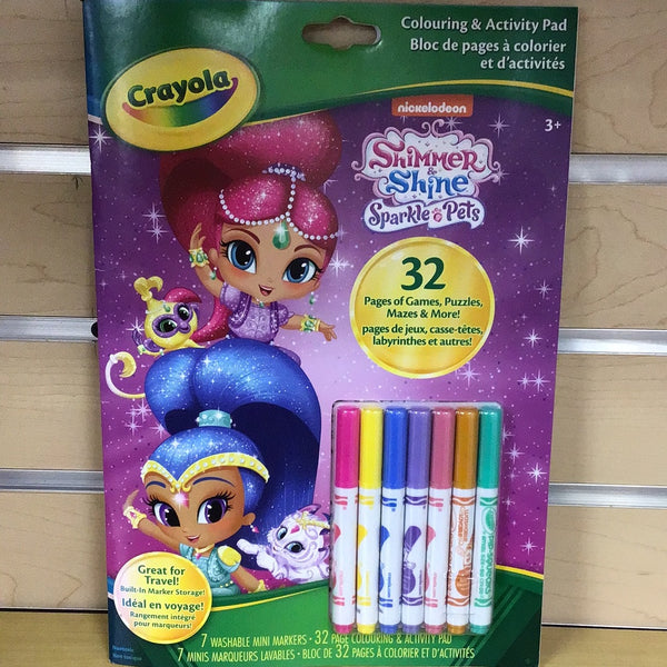 Shimmer and Shine Colouring & Activity Book