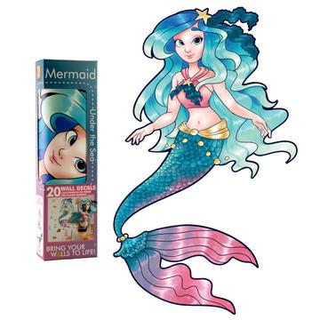 Mermaid Interactive Wall Decal with AR