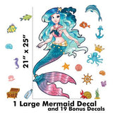 Mermaid Interactive Wall Decal with AR